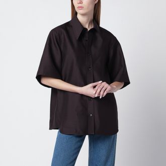 Bottega Veneta Wool and silk canvas shirt