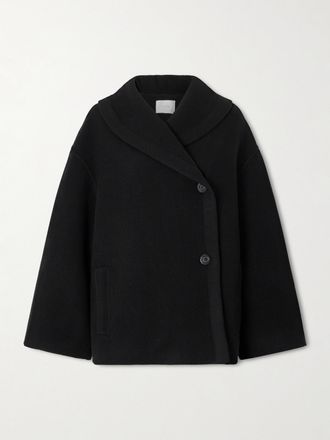 The Row Cappotto In Lana Temur - Nero