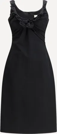 Magda Butrym Sleeveless Dress with a draped neckline Female 38