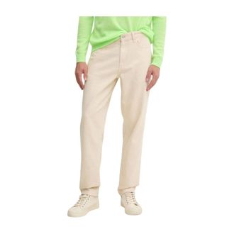 Les Deux Heren, Jeans, Beige, Maat: W32 L32 Katoen