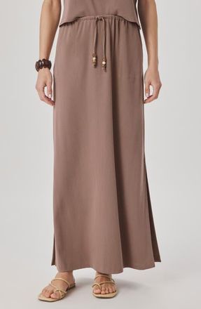 Splendid Sasha Sandwash Maxi Skirt in Wicker Beige at Nordstrom, Size X-Small