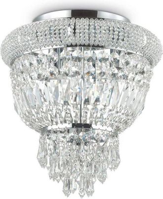 Ideal Lux Ideal Lux - Dubai - L&aacute;mpara De Ara&ntilde;a De Techo Con 3 Luces, Cromo, E14