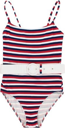 Solid & Striped The Nina Belted Swimsuit Size S