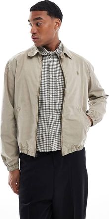 Polo Ralph Lauren Bayport Icon - Giacca harrington verde oliva in popeline con logo