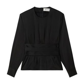 Róhe Mujer, Blusas y Camisas, Negro, Talla: M