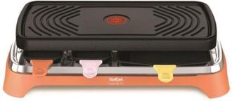 T-fal Parrilla Raclette Para 8 Personas, 1450 W - Re651jf0 - Tefal