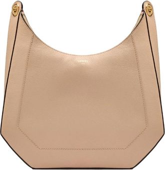 Lancel Croisette Shoulder Bag - Dames - Schoudertassen - Beige - ONE Size - Leer - Tassen