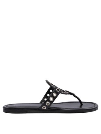 Tory Burch Tory Burch Womens Sandals - Black Leather - Size EU 38