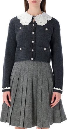 Self Portrait Sweaters Grey