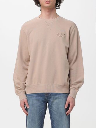 Sun 68 Felpa a girocollo in cotone con logo Sun68