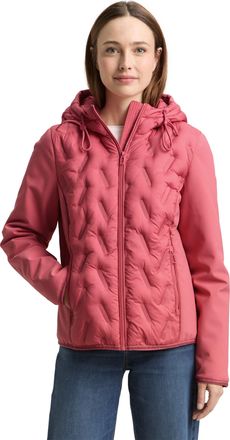 Tom Tailor Steppjacke TOM TAILOR, Damen, Gr. XXL, cozy pink, Steppware, Obermaterial: 100% Polyester. Futter: 100% Polyester, unifarben, regular fit normal, elas