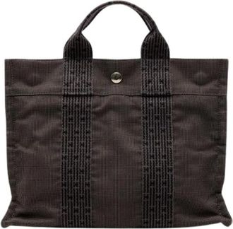 Herm&egrave;s Pre-owned Tote Bags, female, Gray, Size: ONE SIZE Pre-owned Fourre Tout PM