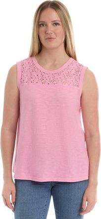 Wilt Shell with Lace Yoke Top in Begonia Pink at Nordstrom, Size X-Small