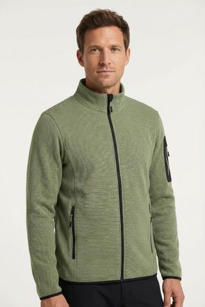 Icepeak Fleecejacke ICEPEAK BREDSTEDT, Herren, Gr. XXL, light gr&uuml;n, Obermaterial: 100% Polyester, normal, Jacken Fleecejacke