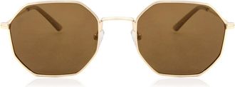 Priv&eacute; Revaux THE HEAT/S J5G/A2 Mens Sunglasses Gold Size 52