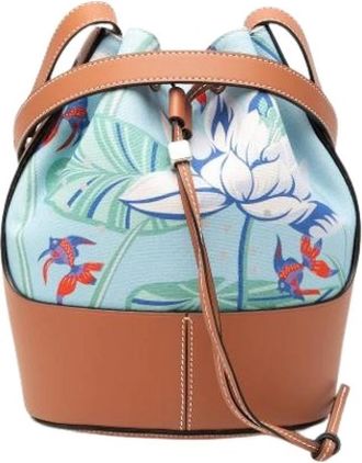 Loewe Pre-owned Bucket Bag - Dames - Vintage Tas - Veelkleurig - ONE Size - Leer - Vintage