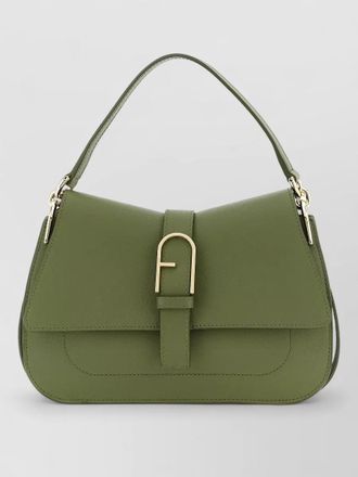 Furla flow m shoulder bag top handle strap