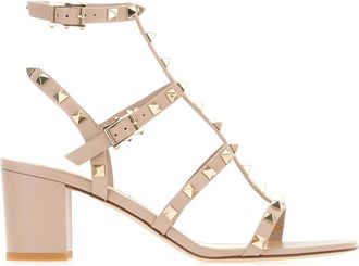 Valentino Garavani Schoenen, Dames, Beige, 39 EU, Stijlvolle Sandalen voor Zomerse Dagen