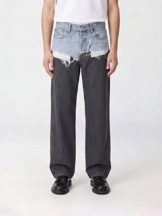 Acne Studios Jeans Trompe-Loeil - 1981 in cotone