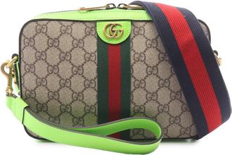 Gucci Pre-owned Gucci Small GG Supreme Web Ophidia Crossbody Ladies EMKD2FUZI1R6DGRD