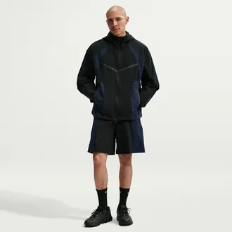 Nike Mens Tech Dri-FIT Woven Color-Block Shorts in Black | IF1335-010
