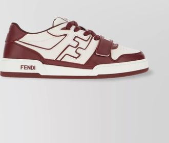 Fendi leather low-top sneakers
