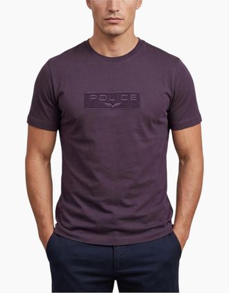 883 Police Mens 883 Police COATS Mens T Shirts Summer Tee - Red - Size: 38