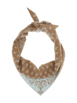 Guest In Residence The Wild Rag scarf - Marrone
