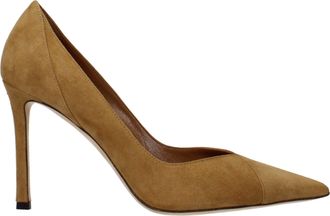 Jimmy Choo London Brown Leather High Heel Womens Pumps