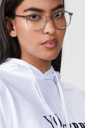 Baxter Blue Lane Eyeglass In Crystal/champagne