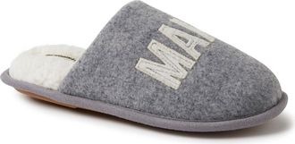Dearfoams Carley Mama Bear Mom Scuff Slipper in Light Heather Grey at Nordstrom, Size X-Large