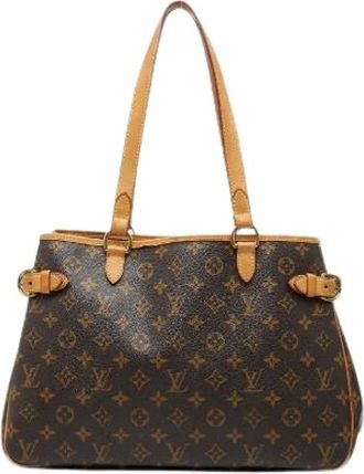 Louis Vuitton Pre-owned Handbags, female, Brown, Size: ONE SIZE Pre-owned Vintage Plastic Handbag