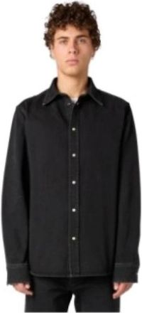 Off-white Off-White Shirts - Heren - Casual Overhemden - Zwart - XL - Overhemden