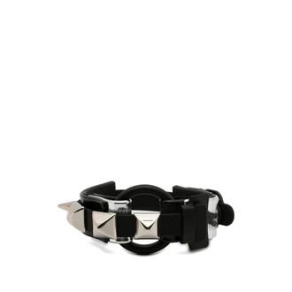 Innerraum Bracelets, male, Black, Size: ONE SIZE Studded Bracelet