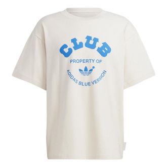 adidas Originals Blue Version Club Tee Beige IA2489