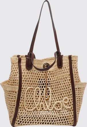Chlo&eacute; Borsa tote a spalla alluncinetto iconic double carry