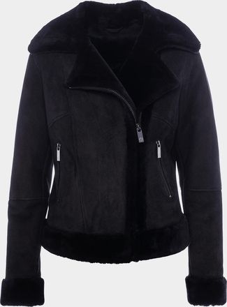 Gorski Merino Shearling Moto Jacket