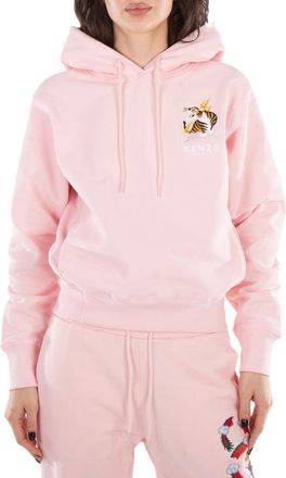 Kenzo Embroidered Tiger Long Sleeve Sweater, Size Large