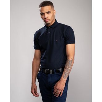 Tommy Hilfiger Core 1985 Regular Mens Polo Shirt - Blue Cotton - Size X-Large