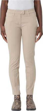 Dondup Chinos - Dames - Chinos - Beige - W25 - Katoen - Broeken
