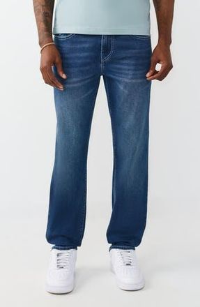 True Religion Geno Button Flap Pocket Slim Jeans in Medium Blaze at Nordstrom Rack, Size 30