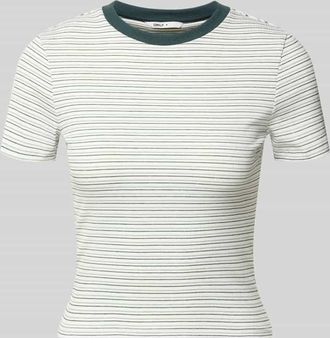 Only Regular Fit T-Shirt mit Viskose-Anteil Modell LUPE in Schilf, Gr&ouml;&szlig;e XL