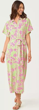 Lilly Pulitzer UPF 50+ Mckennon Maxi Shirtdress