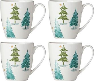Lenox Balsam Lane 4Pc Mug Set