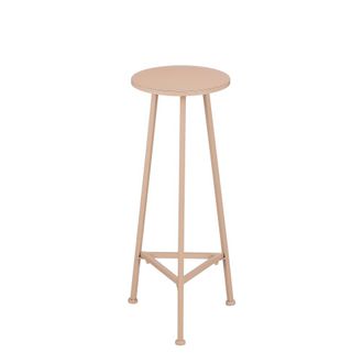 MiCa Decorations Mesa para plantas de metal rosa claro Alt. 80