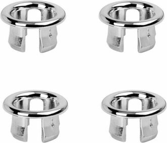 OEM Juego De 4 Anillos De Rebosadero Para Fregaderos, Piezas De Repuesto Para Fregaderos De Ba&ntilde;o O Cocina