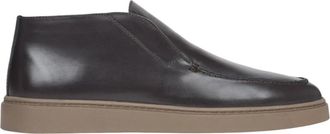 Estro & Luminara High-Top Loafers - Heren - Enkellaarsjes - Bruin - 42 EU - Leer - Schoenen