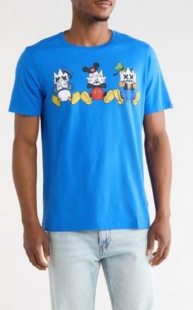 Cult of Individuality See Speak Hear Graphic Tee in Lapis Blue at Nordstrom Rack, Size Medium