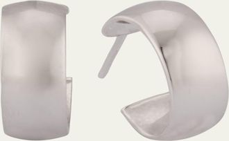 Lana Jewelry 14K Gold Hollow Huggie Earrings