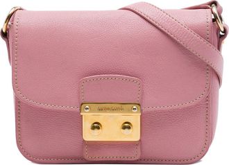 Miu Miu Pre-owned Miu Miu Goatskin Madras Crossbody Ladies 84H64LKSN46CCB3M